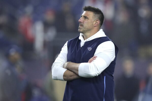 Titans gamble hiring Vrabel as coach close to paying off AP News